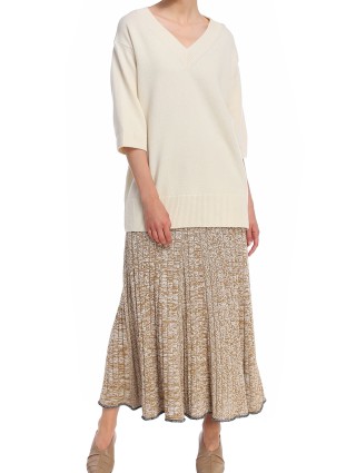 Бежевый свитер DOROTHEE SCHUMACHER: фото 1 - Invogue